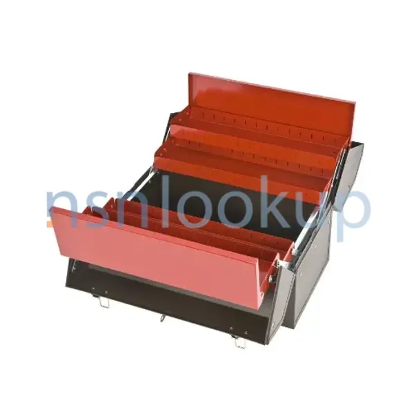 5140-01-583-9615 TOOL BOX,PORTABLE 5140015839615 015839615 1/1