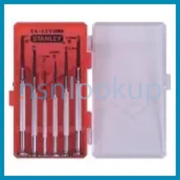 5120-01-584-0837 SCREWDRIVER SET,JEWELER'S,SWIVEL KNOB 5120015840837 015840837 1/6