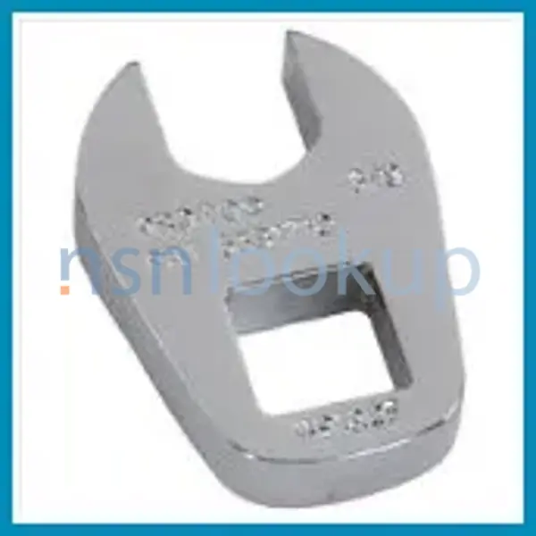 5120-01-586-2945 CROWFOOT ATTACHMENT,SOCKET WRENCH 5120015862945 015862945 1/7