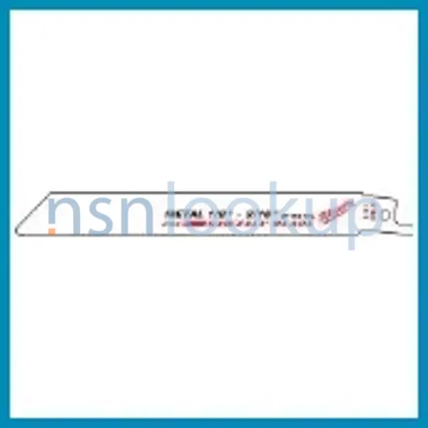5130-01-589-8370 BLADE,RECIPROCATING SAW 5130015898370 015898370 1/3