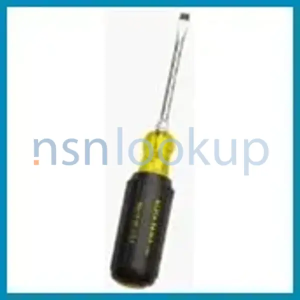 5120-01-601-5190 SCREWDRIVER, FLAT TIP 5120016015190 016015190 1/5 5120-01-601-5190 SCREWDRIVER, FLAT TIP 5120016015190 016015190 1/5
