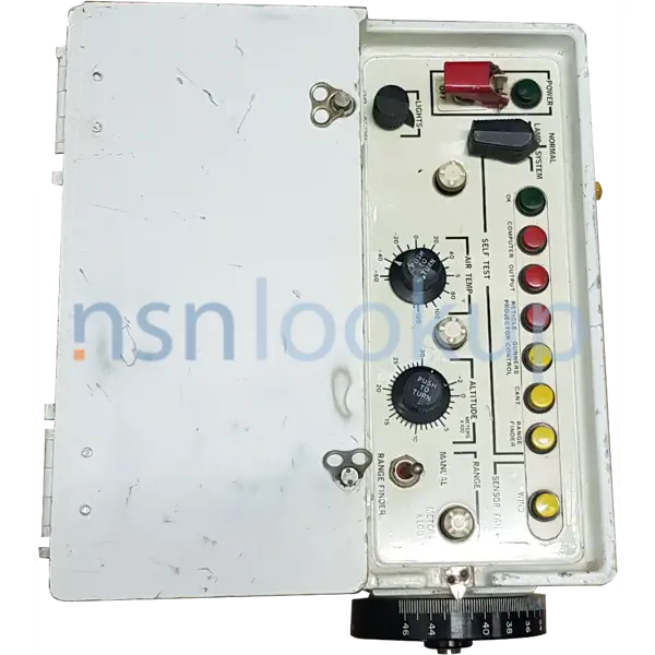 1265-01-021-7287 CONTROL,GUNNERS,LASER RANGING 1265010217287 010217287 1/1