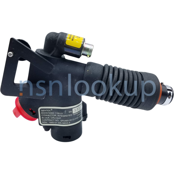 1660-01-335-5854 CONNECTOR,OXYGEN MASK 1660013355854 013355854 1/2