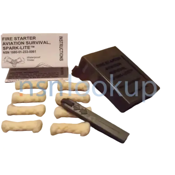 1680-01-233-0061 FIRE STARTER,AVIATION,SPARK LITE 1680012330061 012330061 1/1