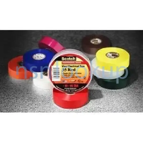 5970-22-222-7615 INSULATION TAPE,ELECTRICAL 5970222227615 222227615 1/3