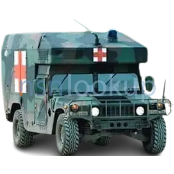 2310-01-372-3934 M997A1 HMMWV (NA) TRUCK AMBULANCE, 4 LITTER ARMORED 4X4 W/E 2310013723934 013723934 1/1