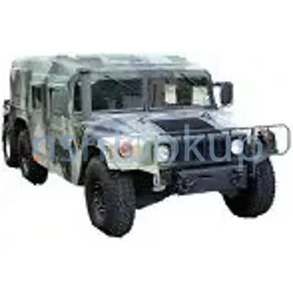 2320-01-523-1292 M1038P1 HMMWV AR TROOP TRUCK UTILITY, 1-1/4 TON 4X4 W/ADD ON ARMOR AND W/WINCH 2320015231292 015231292 1/1