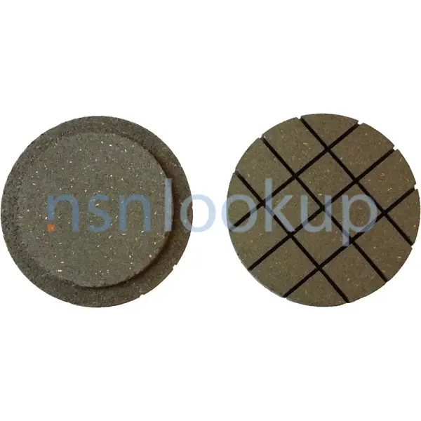 2530-00-096-9649 LINING,FRICTION 2530000969649 000969649 1/2