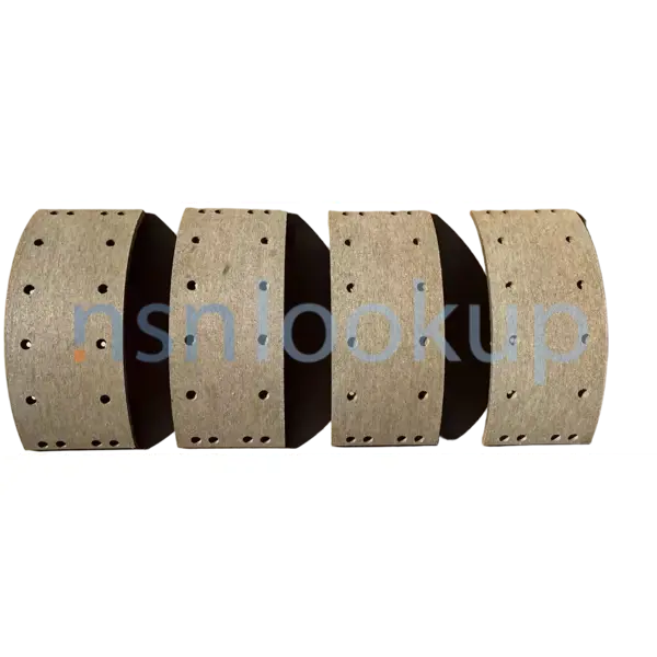 2530-00-152-2465 BRAKE LINING KIT 2530001522465 001522465 1/1 2530-00-152-2465 BRAKE LINING KIT 2530001522465 001522465 1/1