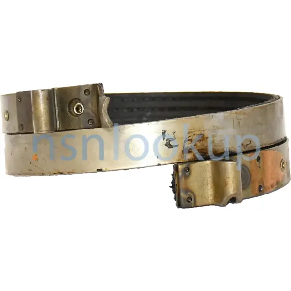 2530-00-533-9682 BRAKE BAND AND LINING 2530005339682 005339682 3/7