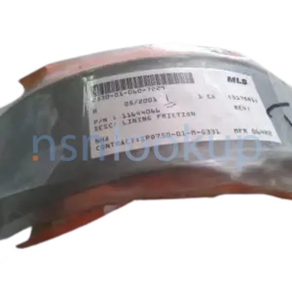 2530-01-060-7229 LINING,FRICTION 2530010607229 010607229 1/2