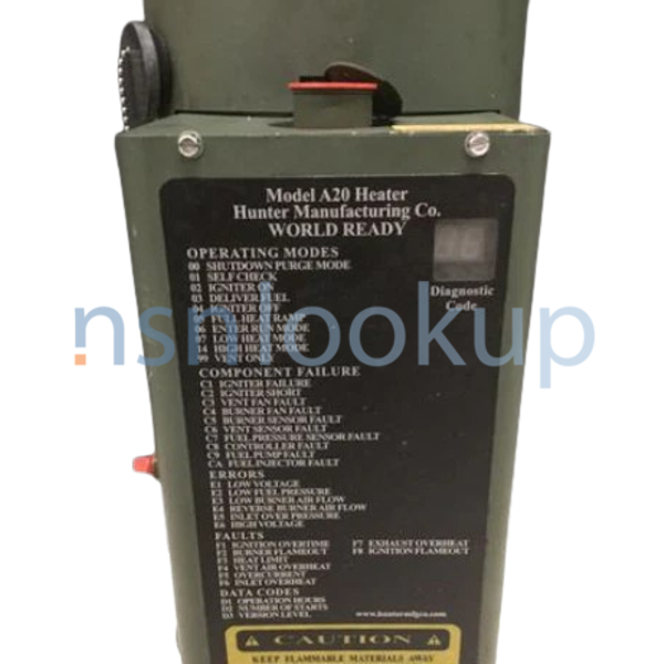 2540-01-396-2826 HEATER,VEHICULAR,COMPARTMENT 2540013962826 013962826 2/3