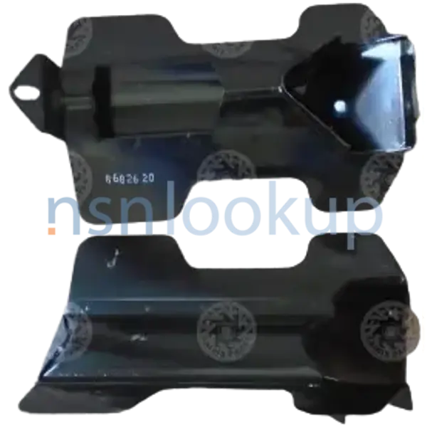 2805-00-679-8092 BAFFLE,AIRFLOW,NONAIRCRAFT RECIPROCATING ENGINE 2805006798092 006798092 1/1