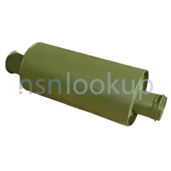 2990-01-398-4502 MUFFLER,EXHAUST 2990013984502 013984502 1/1