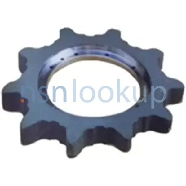 3020-01-496-4445 SPROCKET WHEEL M113 T150F 3020014964445 014964445 1/1