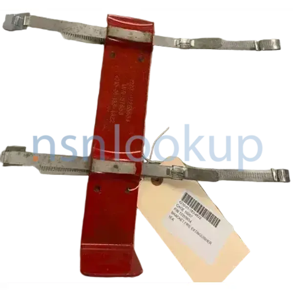 4210-01-183-4822 BRACKET,FIRE EXTINGUISHER 4210011834822 011834822 1/1