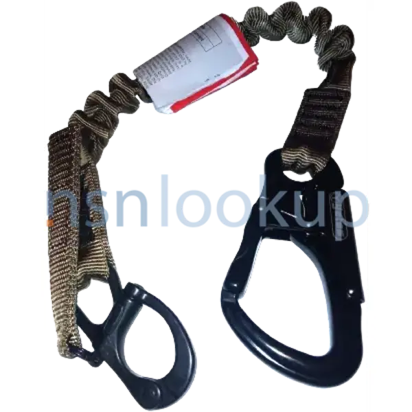 4240-01-618-9712 LANYARD,SAFETY,INDUSTRIAL 4240016189712 016189712 1/1