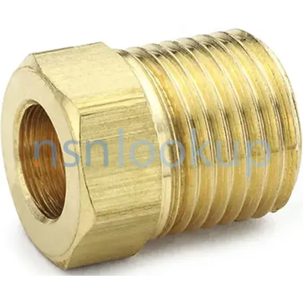 4730-00-014-2432 INVERTED NUT,TUBE COUPLING 4730000142432 000142432 1/2