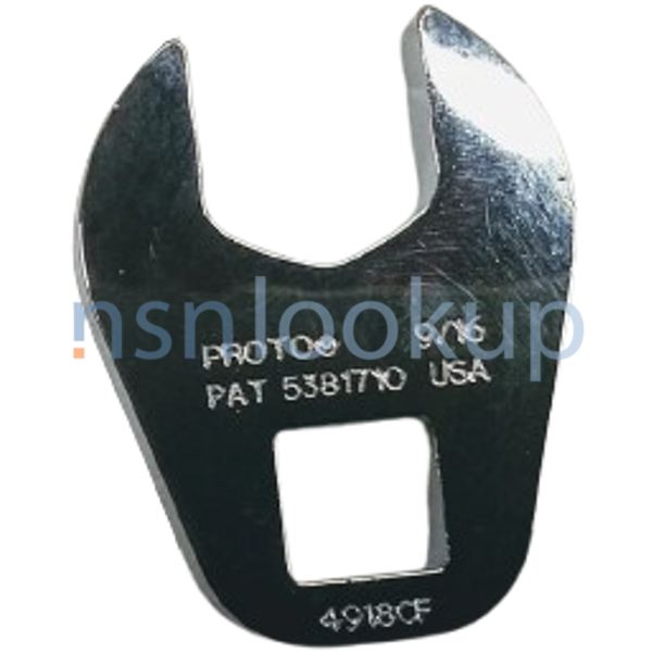 5120-00-184-8397 CROWFOOT ATTACHMENT,SOCKET WRENCH 5120001848397 001848397 1/2
