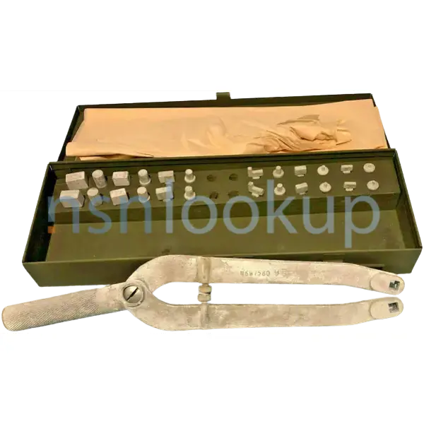 5120-00-215-1882 WRENCH SET,SPANNER 5120002151882 002151882 1/1
