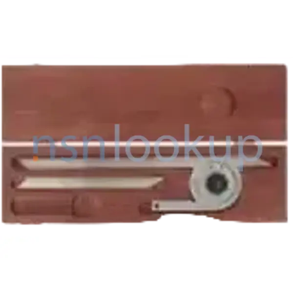 5210-00-390-5610 PROTRACTOR,MECHANICS,BEVEL 5210003905610 003905610 1/1
