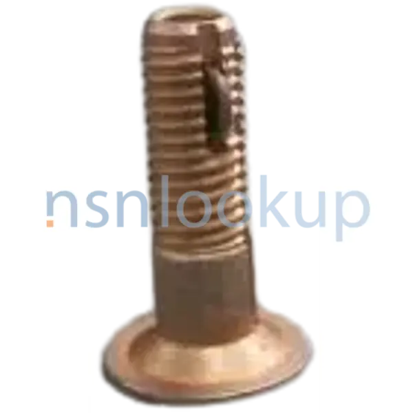 5306-01-258-9102 BOLT,INTERNALLY RELIEVED BODY 5306012589102 012589102 1/1