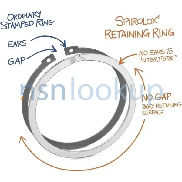 5325-00-598-1334 RING,RETAINING 5325005981334 005981334 3/5