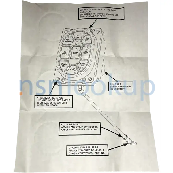 5930-01-491-9893 SWITCH ASSEMBLY 5930014919893 014919893 4/5