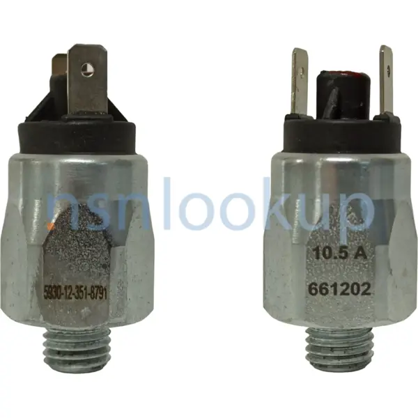 5930-12-351-8791 SWITCH,PRESSURE 5930123518791 123518791 1/1