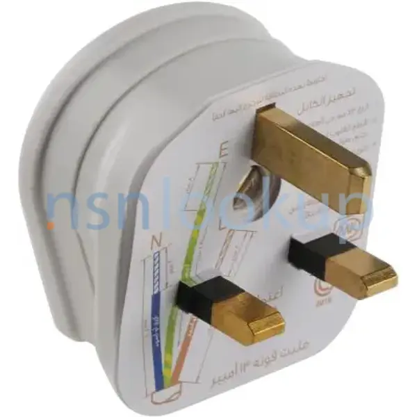 5935-99-634-8697 CONNECTOR,PLUG,ELECTRICAL 5935996348697 996348697 1/4