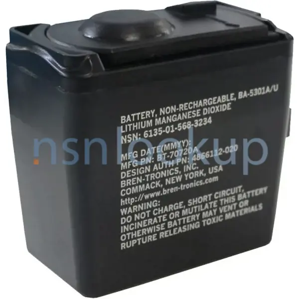 6135-01-568-3234 BATTERY,NONRECHARGEABLE 6135015683234 015683234 2/2 6135-01-568-3234 BATTERY,NONRECHARGEABLE 6135015683234 015683234 2/2