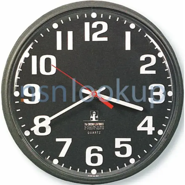 6645-01-421-6905 CLOCK,WALL 6645014216905 014216905 1/1 6645-01-421-6905 CLOCK,WALL 6645014216905 014216905 1/1