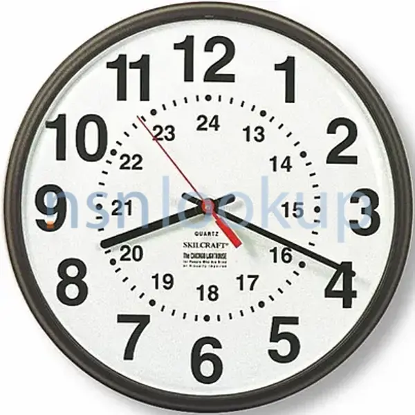 6645-01-467-8478 CLOCK,WALL 6645014678478 014678478 1/1