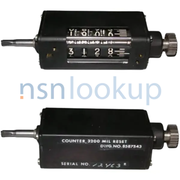 6680-00-907-0737 COUNTER,ROTATING 6680009070737 009070737 1/2 6680-00-907-0737 COUNTER,ROTATING 6680009070737 009070737 1/2