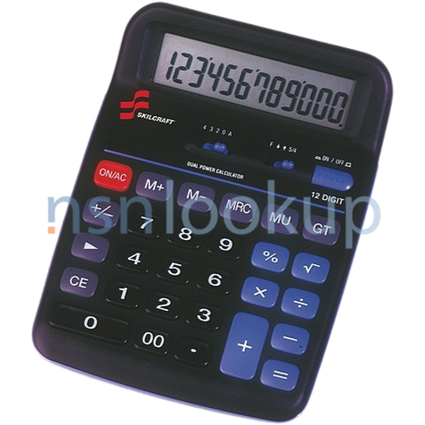 7420-01-484-4560 CALCULATOR,ELECTRONIC 7420014844560 014844560 1/1