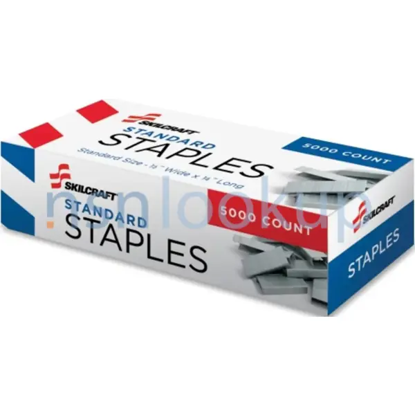 7510-00-272-9662 STAPLES,PAPER FASTENING,OFFICE TYPE 7510002729662 002729662 1/1
