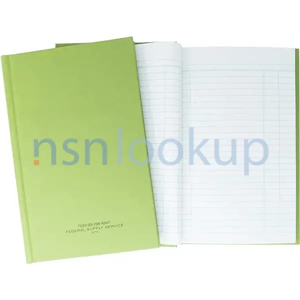 7530-00-286-6207 BOOK,RECORD 7530002866207 002866207 1/1 7530-00-286-6207 BOOK,RECORD 7530002866207 002866207 1/1