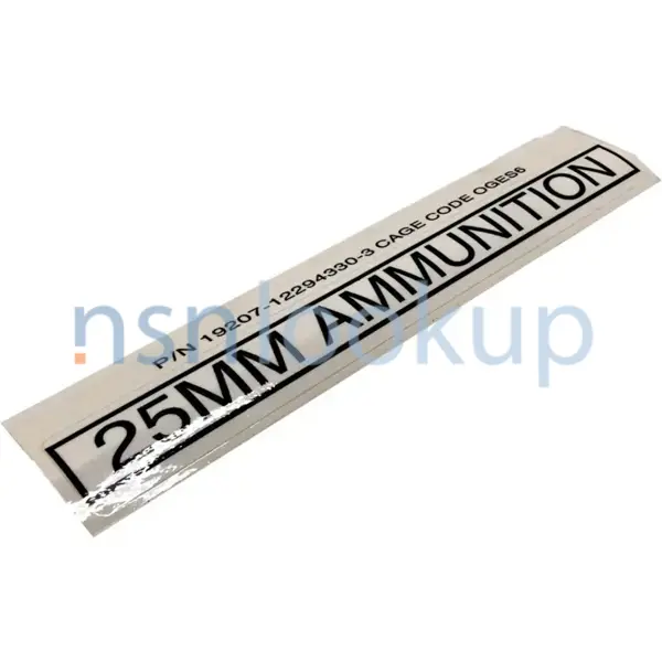 7690-01-106-8107 MARKER,IDENTIFICATION 7690011068107 011068107 1/2