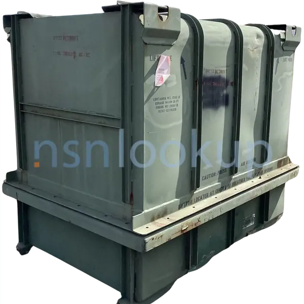 8145-01-249-1690 SHIPPING AND STORAGE CONTAINER,ENGINE,8V92TA 8145012491690 012491690 1/1