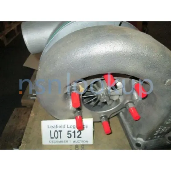 2950-99-545-6892 TURBO SUPERCHARGER,ENGINE,NON-AIRCRAFT 2950995456892 995456892 1/1